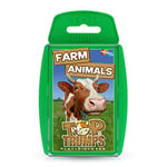 Top Trumps Farm Animals Classics Card Game, Find out the average lifespan of a Donkey, the wits of a Fox and the cuteness of a Sheep, Educational for 2 plus players makes a great gift for ages 6 plus