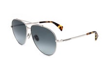 Lunettes de Soleil Lanvin LNV113S 035 SILVER/GRADIENT BLUE 61/13/145 Homme