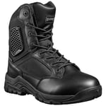 Magnum Strike Force 8.0 Side Zip Waterproof Mens Boots Michelin Exogel Black