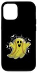 Coque pour iPhone 12/12 Pro Pichet attrape-balle molle fantôme d'Halloween