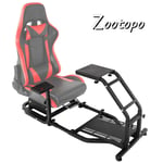 Zootopo Racing Simulator Cockpit Pro Support with V2 Stand Up Wheel  Stand