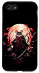 iPhone SE (2020) / 7 / 8 Samurai Mouse Japanese Warrior with Katana Sword Case