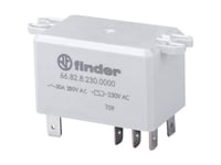 Finder Plug-In Relä 24 V/Dc 30 A 2 Växlande Kontakter 66.82.9.024.0300 1 St (66.82.9.024.0300)