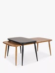 ercol for John Lewis Kensworth Nest of 2 Coffee Tables