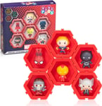 Marvel Wow Nano Pods Starter 6 Pack Mini Super Hero Action Figure - Best Gift