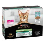 PURINA PRO PLAN Cat Sterilised Adult Maintenance 10 x 85 g - Havsfisk