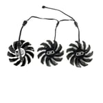 Ventilateur de refroidissement pour carte graphique Gigabyte AORUS GTX 1080 1070 Ti G1,75MM T128010SU 0.35A - Type black 3-Fan PLD