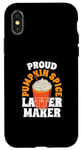 iPhone X/XS Pumpkin Spice Latte Pods Latte Maker Powder Coffee Ground Case