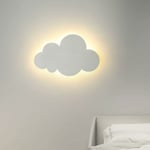 Applique murale - Pour intérieur - Moderne - Abat-jour en acrylique avec lampes led intégrées - Pour chambre d'enfant - Éclairage – 6W Blanc