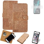 FOR Nokia C22 SMARTPHONE CASE COVER WALLETCASE CORK