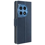 Avizar Folio case for OnePlus 12 5G Card holder Stand function, Dark Blue