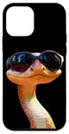 Coque pour iPhone 12 mini Serpent avec Lunettes de Soleil Python Cobra Mamba Serpents