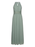 Vila Vimilina Halterneck Maxi Dress - Noos Grön