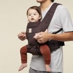 Ergobaby Omni 360 Aerloom Bæresele, Black Pearl