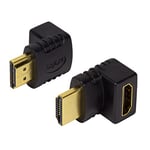 LogiLink AH0007 Adaptateur HDMI 19-pin Mâle/Femelle Noir