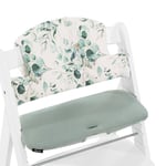 Hauck Alpha Highchair Pad, Leaves Print