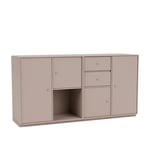 Montana - Couple Sideboard, Plinth H3 cm - Mushroom - Sideboards og skjenker - designer_peter_j_lassen - Beige - MDF