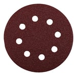 kwb Disque abrasif Ø 115 mm en corindon supérieur avec grain 60, changement sans outil, liant en résine synthétique de haute qualité et support en papier renforcé, pour bois et métal