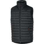 Delta Plus - Gilet doudoune sans manche en polyamide ripstop enduit pu noir/rouge T2XL gdoonnrxx