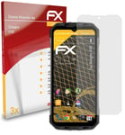 atFoliX 3x Screen Protection Film for Doogee V30 matt&shockproof