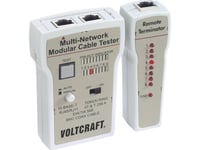 Kabeltester Ct-2 Voltcraft Ct-2 Beregnet Til... Rj-45, Bnc, Rj-11