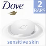 Dove Pure & Sensitive hypoallergenic with ¼ moisturising cream Beauty Bar soap 2