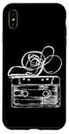 Coque pour iPhone XS Max Love Retro Mixtape 80's Blank Cassette Tape Shirt Cadeaux