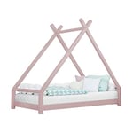 Benlemi Lit tipi Enfant TAHUKA 120 x 200 Rose Pastel