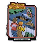 Steven Rhodes - Meet Your Neighbours Sticker, Accessories