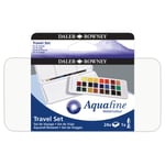 Aquafine Travel Set 24 Farver + 1 Pensel