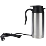 Sjlerst - 750ml Acier Inoxydable Voiture Chauffage lectrique Tasse Véhicule Tasse Boire Bouilloire pour Voyage (12V)