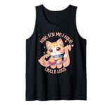 Funny Cat Mom, Wait For Me I Have Little Legs kwaii Cat Tank Top