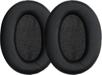 2X Coussinet Compatible avec Sony WH-1000XM3 Coussinet-Coussinets en Mousse pour Casque Audio-Noir