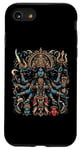 Coque pour iPhone SE (2020) / 7 / 8 Kali Hindou Goddess Of Death Warrior Mother Fierce