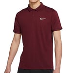 NIKE Victory Polo Shirt Dark Beetroot/Dark Beetroot/Wh L