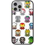 ERT GROUP mobile phone case for Huawei P20 original and officially Licensed Marvel pattern Avengers 025 made of hardened glass, optimally adapted to the shape of the mobile phone, protective cover