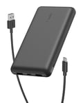 Belkin Batterie externe USB-C 20000mAh (power bank puissance de 20K, entrée et sortie USB-C, 2 ports USB-A, câble USB-C vers USB-A fourni, pour iPhone, Galaxy, Pixel, iPad, AirPods, etc.) - Noir