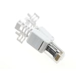 IDC Punch Down to RJ45 Plug for Solid Network Internet LAN Ethernet Cable Cat6a