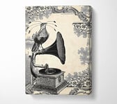 First Record Players Canvas Print Wall Art - Extra Large 32 x 48 Inches