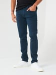 Diesel 2019 D-Strukt Slim Fit Jeans - Dark Blue, Dark Blue, Size 36, Length Regular, Men