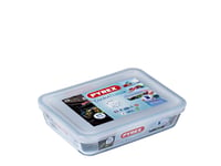 Pyrex Classic Fryseboks 19 x 14 cm 0,8 liter Klar