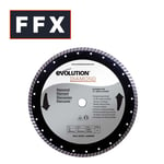 Evolution EVO355DIA 355mm Diamond Chop Saw Blade