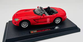 BURAGO - Voiture de 2008 rouge – DODGE viper SRT 10 - 1/24 - BUR22058RO