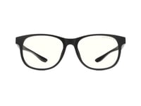 Gunnar Optiks Rush, Unisex, Oval, Klassisk, Svart, Nylon, Normal Passform