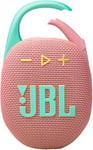 JBL Clip 5 bærbar høyttaler (rosa)