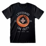 Friday The 13th Unisex Adult Crystal Lake Lifeguard T-Shirt - XXL