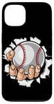 Coque pour iPhone 13 T-shirt Take Me Out to The Ball Game pour les fans de baseball.