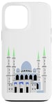 Coque pour iPhone 13 Pro Max Istanbul Sultan Ahmet Camii Mosquée bleue musulmane