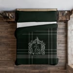 Påslakan Harry Potter Slytherin Multicolour 175 Trådar 240 x 220 cm Säng 150/160