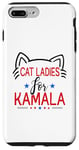 Coque pour iPhone 7 Plus/8 Plus Cat Ladies For Kamala Élection de vote sans enfant